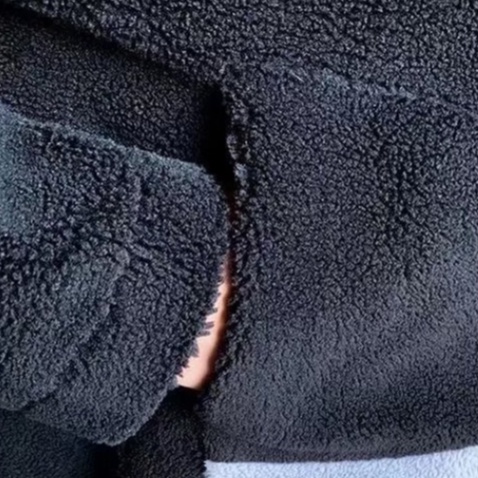 Áo khoác lông cừu dáng rộng phong cách thời trang Hàn Quốc áo khoác nam đẹp from rộng Simple Fashion khoác len Nam
