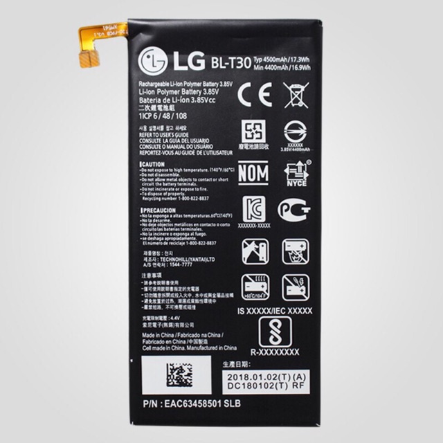 Pin LG X Power 2 (BL-T30) - dung lượng 4500mAh chính hãng