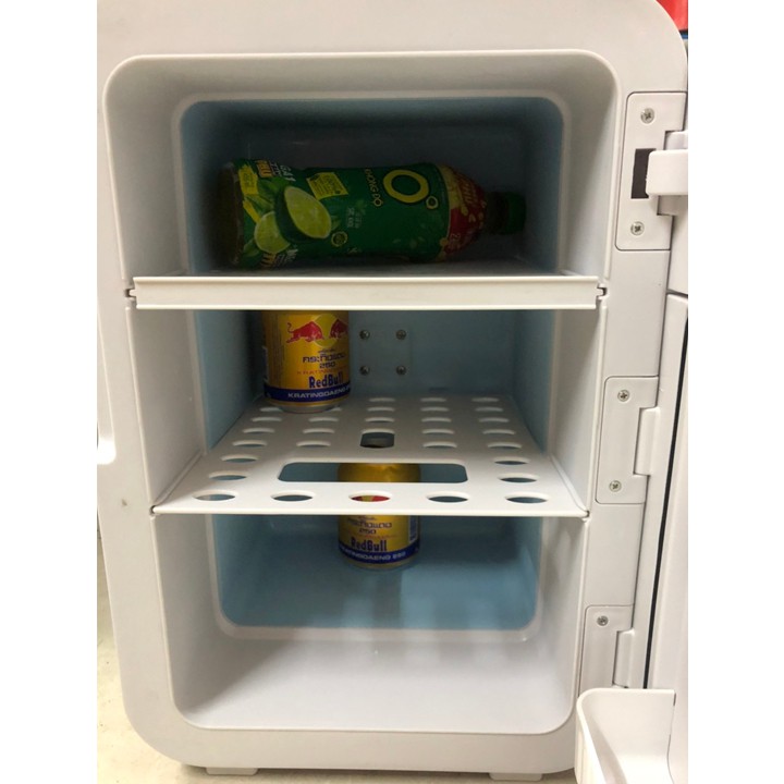Tủ Lạnh Mini, Tủ Lạnh Mini Đựng Mỹ Phẩm 20L 2 Chiều Nóng Lạnh Hiển Thị Nhiệt Độ Led Đổi Mới Trong 48h