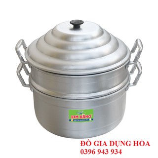 Xửng hấp Kim Hằng 32, 34, 36, 38, 40cm 1 đáy và 1 ngăn