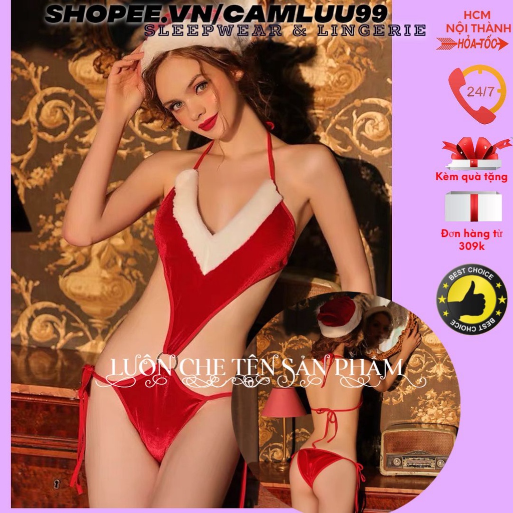 SẴN HÀNG GIAO NGAY SX798 Cosplay noel giáng sinh sexy gợi cảm- Camluu99