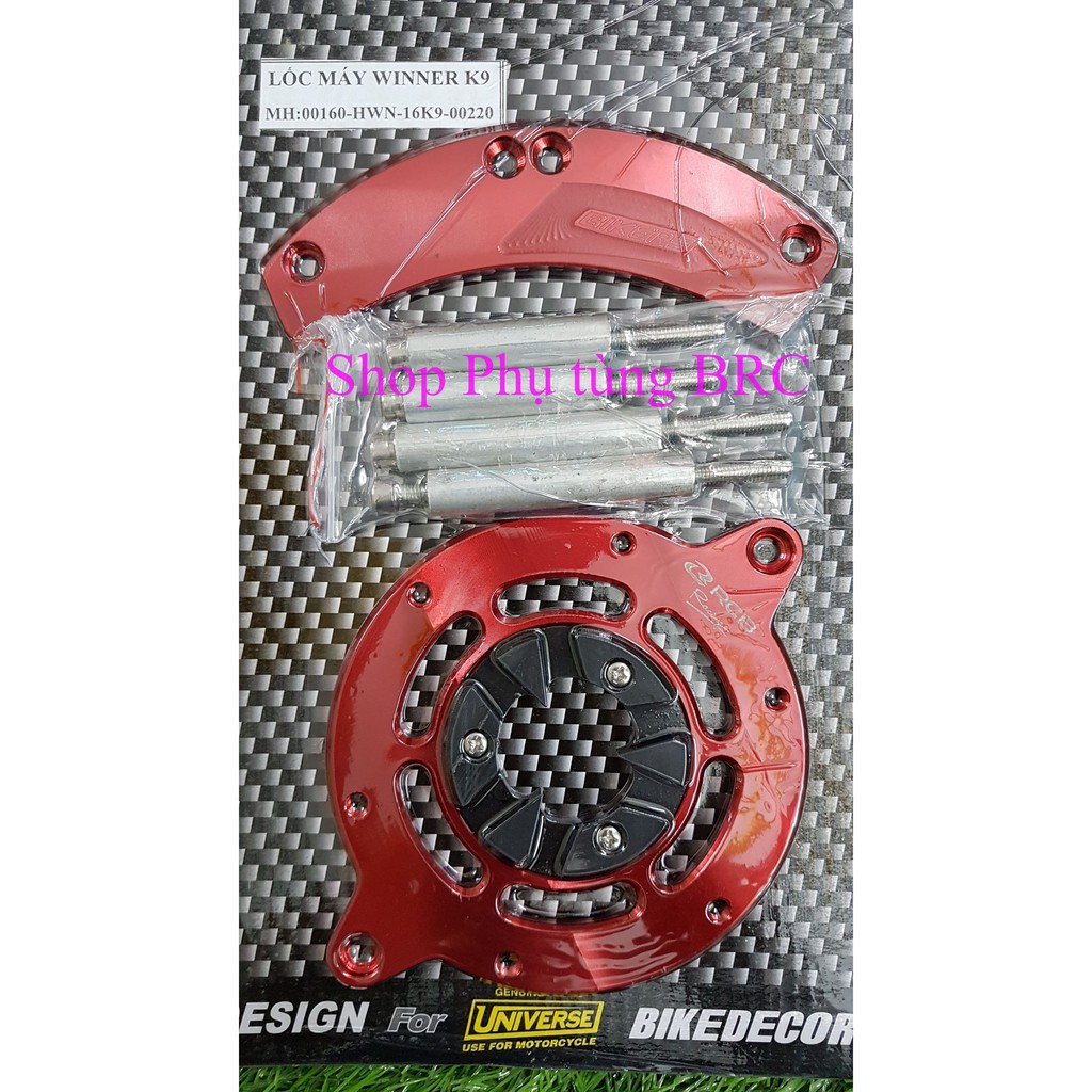 Ốp lốc máy nhôm màu K9 CNC xe WINNER .