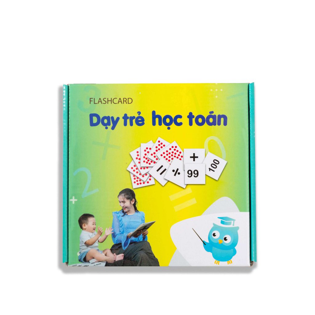 Flashcard Dạy Trẻ Học Toán Theo Phương Pháp Glenn Doman Cho Bé ( 59 Thẻ )