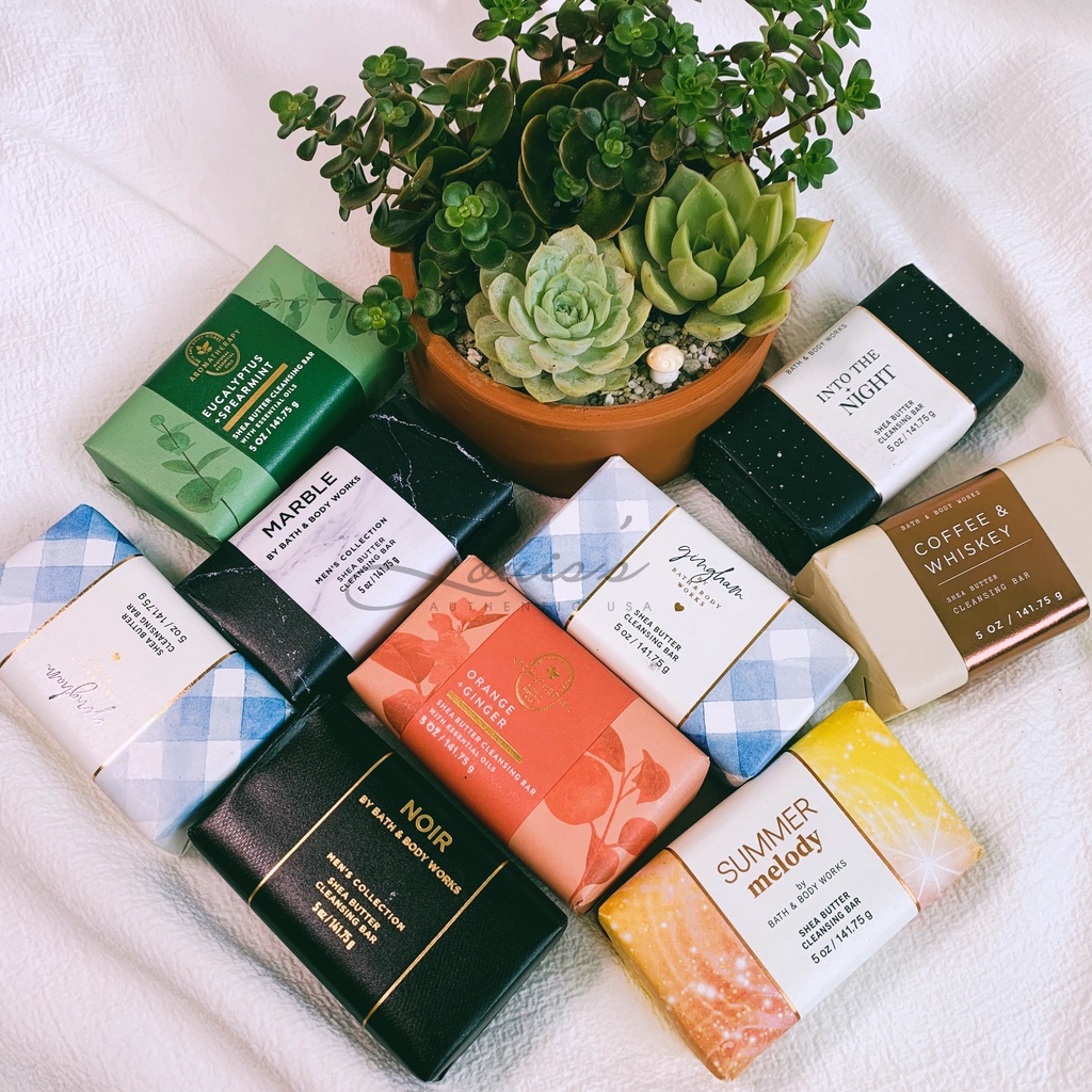 Bánh xà phòng tắm dưỡng ẩm da Bar soap Bath & Body Works Cleasing Bar 141.75g/5oz