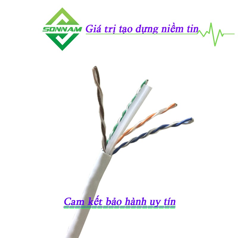 Dây Mạng LB-Link Cat6E cuộn 305m Full thùng, Hàng Chính Hãng VNCT Việt Nam