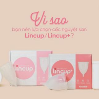 Cốc nguyệt san Lincup tặng ddvs trầu không #215k