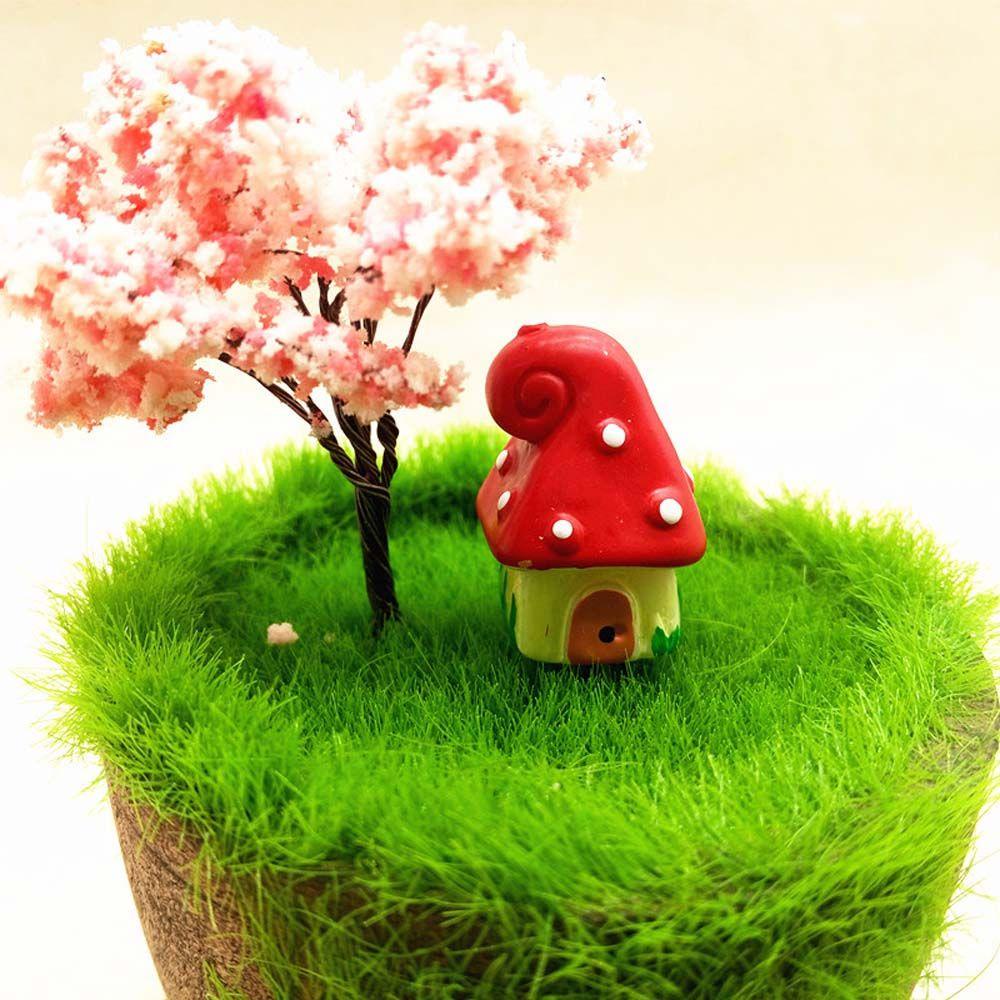 Ngôi Nhà Nấm Mini Dễ Thương Dùng Để Trang Trí Vườn