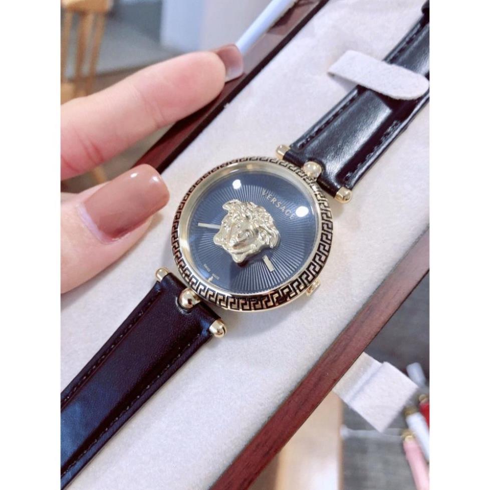 [SIÊU CHẤT] Đồng hồ nữ Versace dây da độc đáo [kèm ảnh thật]