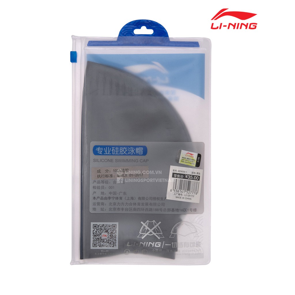 Mũ bơi Lining -ASYN006-1 | BigBuy360 - bigbuy360.vn