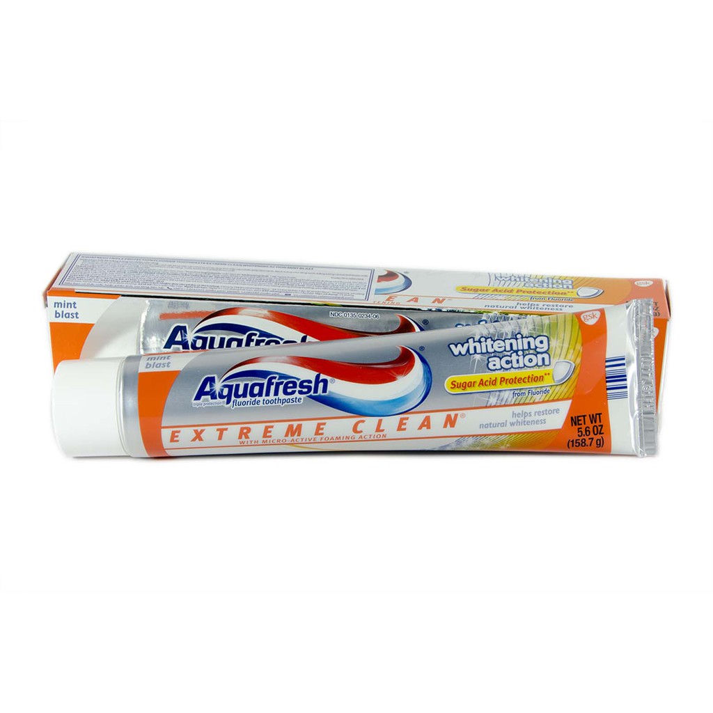 Kem đánh răng Aquarfresh Whitening Action 158.7 gr