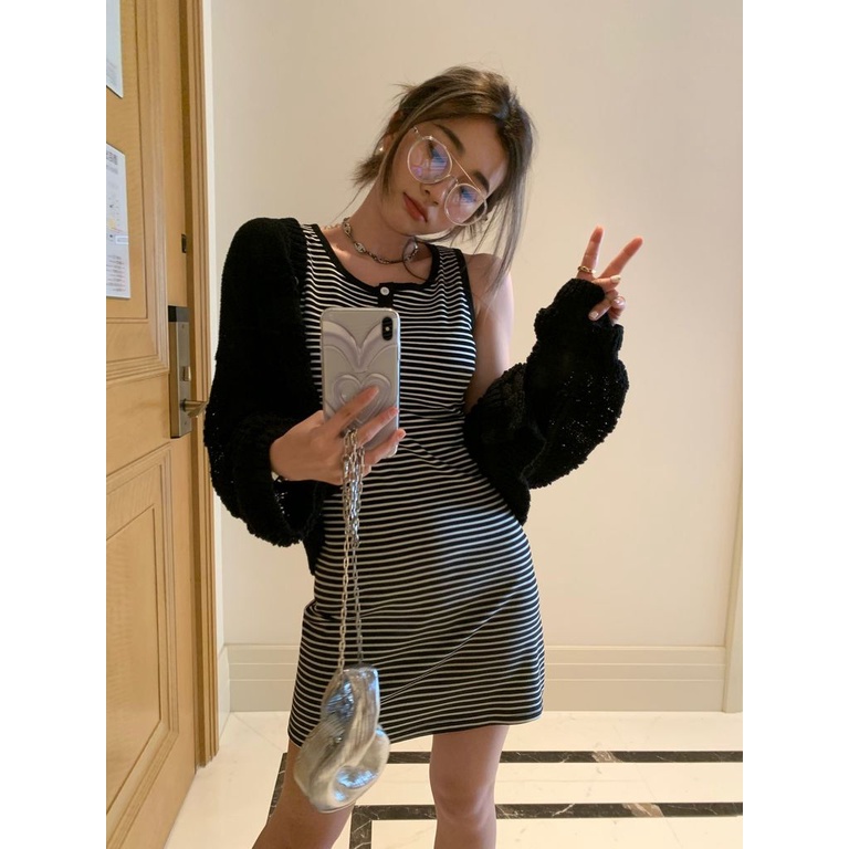 Áo Khoác Cardigan Dệt Kim Mỏng Chống Nắng Thời Trang Mùa Thu Cho Nữ