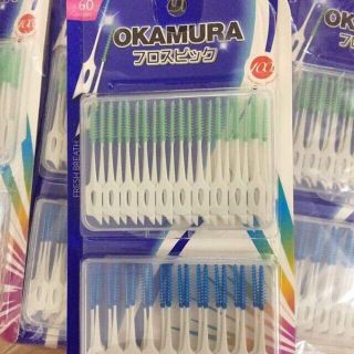 Tăm nha khoa Silicon siêu mềm hàng chính hãng Okamura, giúp vệ sinh răng nướu nhẹ nhàng êm ái [Halongstars]