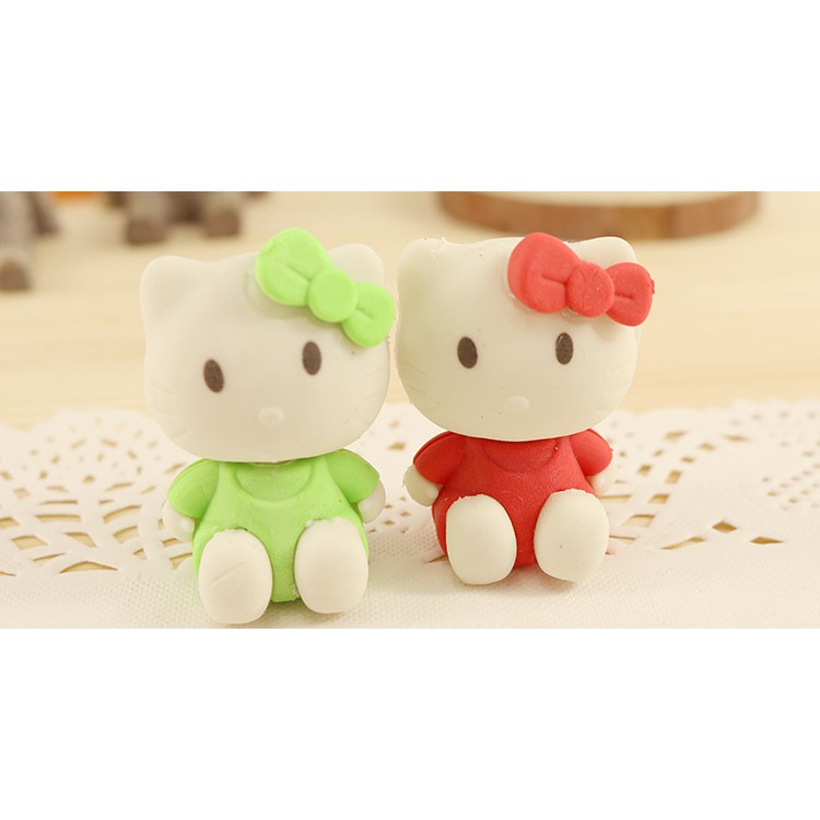 Tẩy mèo hello kitty