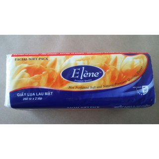 Combo 2 gói Khăn Giấy Lụa Elène 260 Tờ (2lớp)