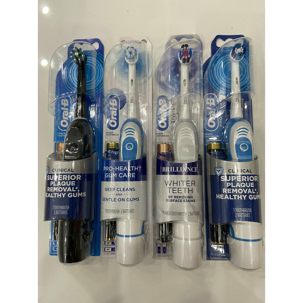 Bàn Chải Pin OralB ProHealth Clinical Dùng pin AA