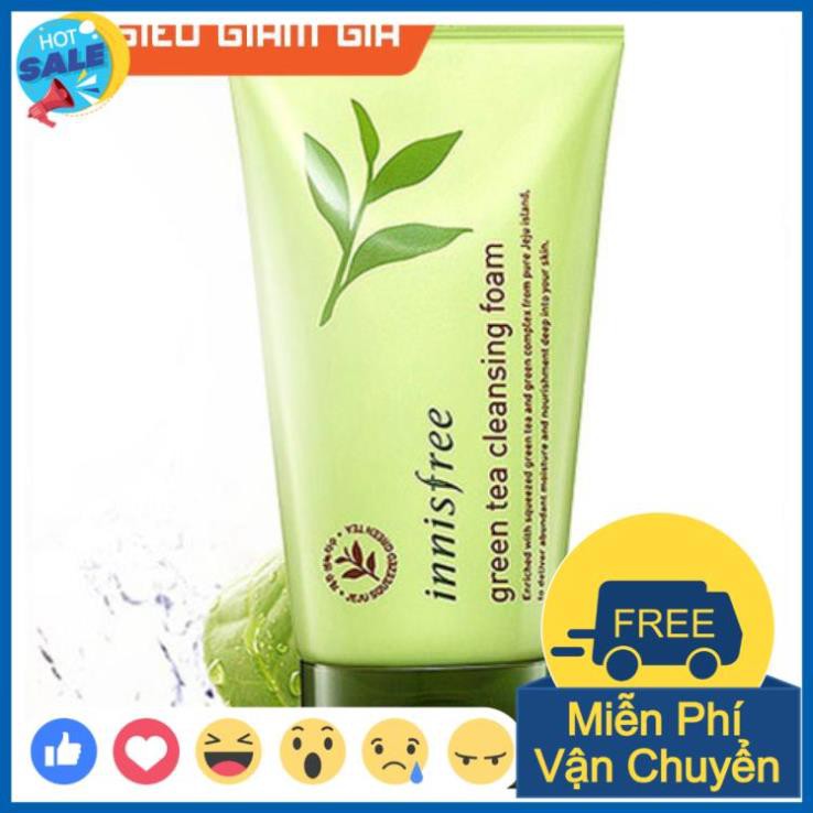 Sữa Rửa Mặt Trà Xanh Innifree Green Tea Cleansing Foam Size Lớn 150ml