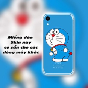 Miếng Dán Doraemon, Dán Skin Điện Thoại Iphone, Màu Đẹp Rõ Nét, Chất Liệu Decal cao cấp