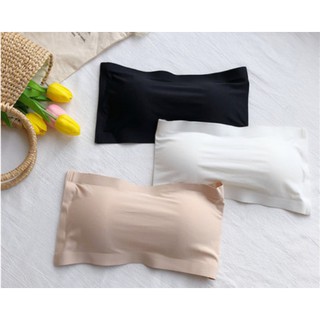 Áo ngực su đúc Thái, bra không dây đeo vai trơn không gọng không đường may mút mỏng