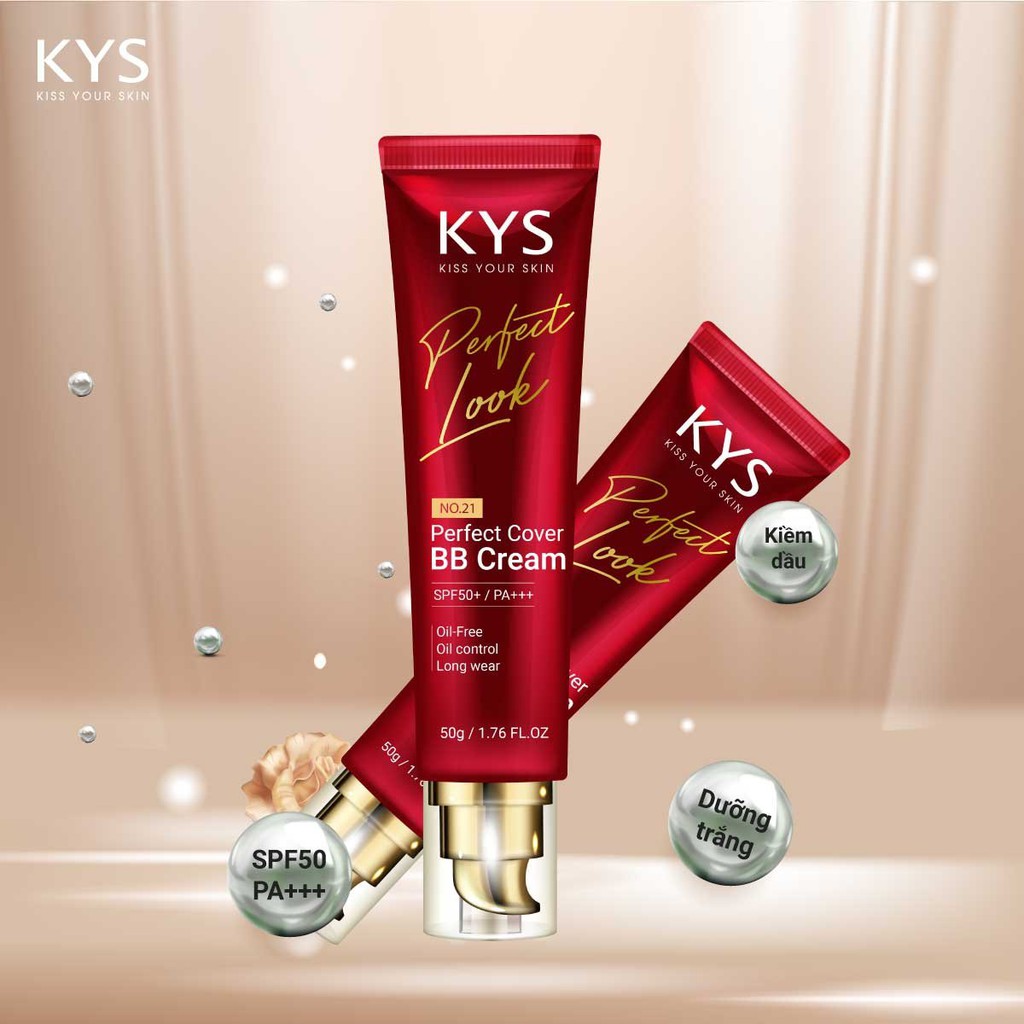 [SELL] Kem nền BB Cream KYS Chocolate Perfect Cover 3in1 50g