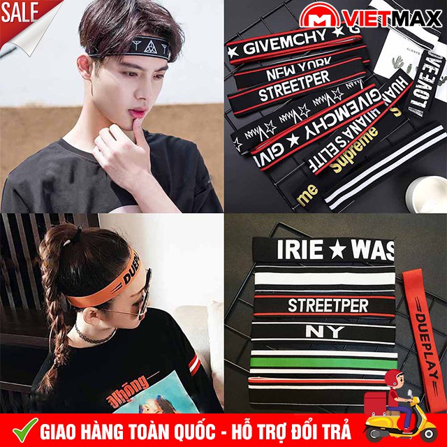 💎 Băng Đô Headband Băng Trán Thể Thao Dùng Cho Tập Gym, Bóng Chuyền, Bóng Rổ, Cầu Lông Băng Đầu Thấm Chặn Mồ Hôi