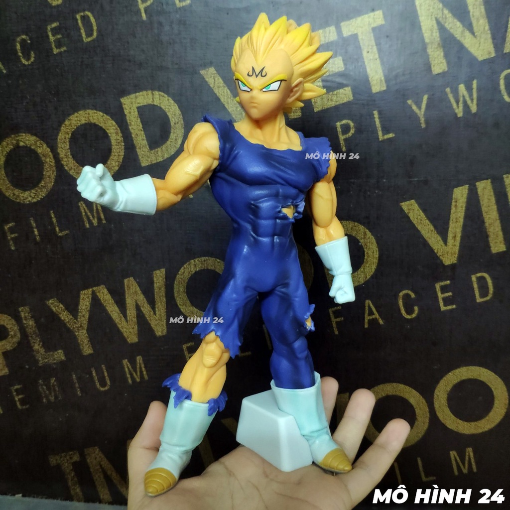 Mô hình Majin Vegeta Ichiban F1 hàng đẹp có 2 đầu 2 tay thay thế Masterlise tượng figure đồ chơi majin vegeta cadich