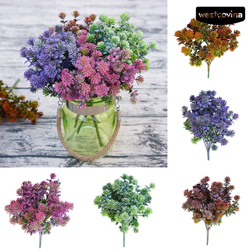 [Hot]⚘1 Nhánh Cây Cỏ Nhân Tạo Trang Trí Nhà Cửa