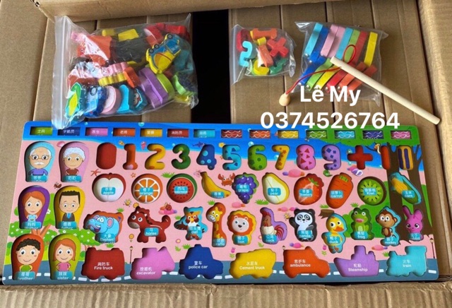 Đồ chơi bảng số thông minh cho bé , bảng chữ cái điện tử