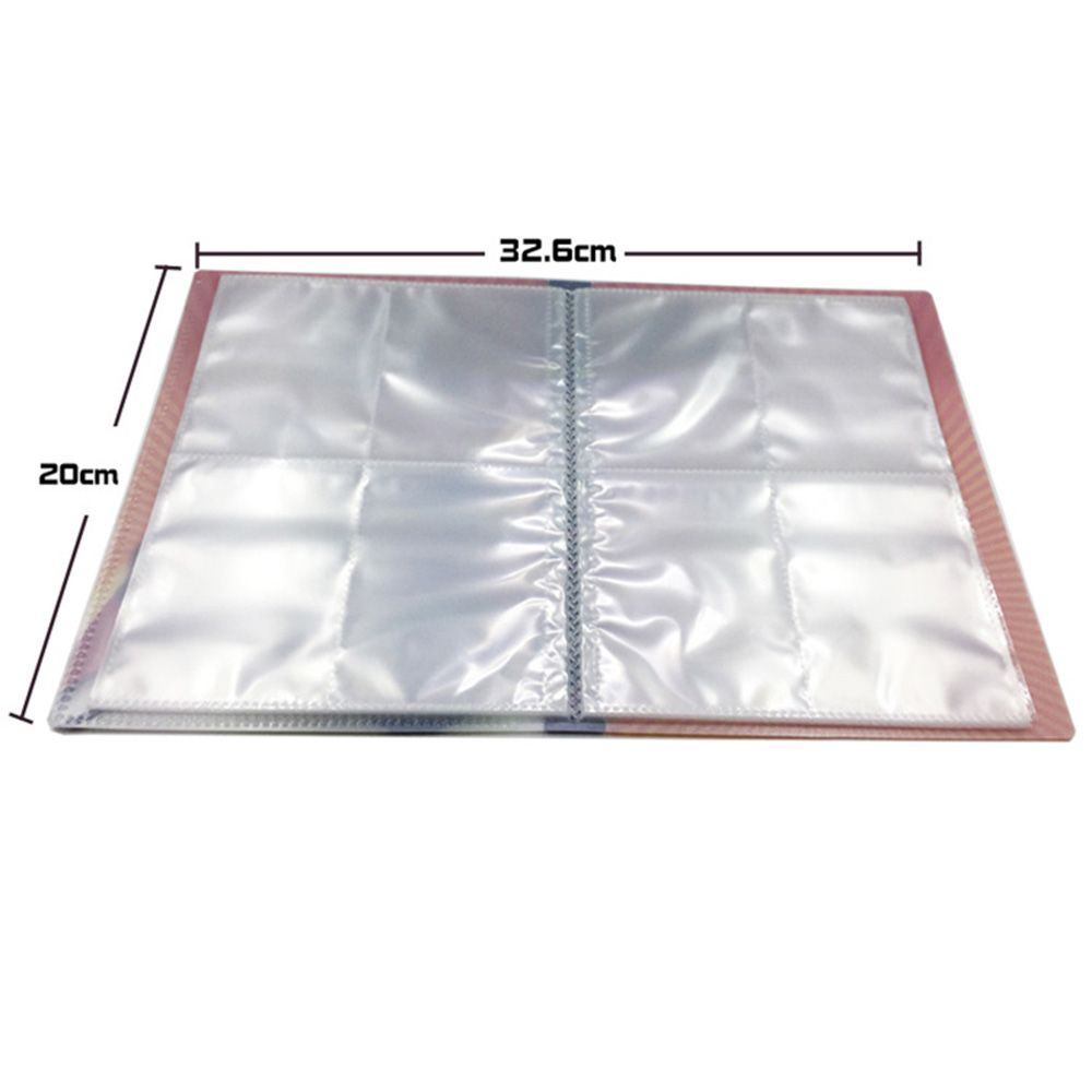 Sổ sưu tập 240 tấm thẻ bài Pokemon hai mặt bằng PVC tùy chọn họa tiết