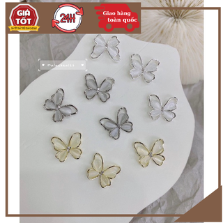 Charm bướm nail cao cấp, phụ kiện trang trí móng tay