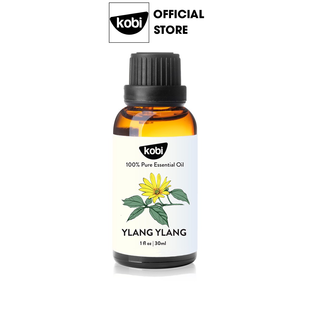 Tinh dầu Ngọc Lan Tây Kobi Ylang Ylang essential oil giúp thơm phòng, tinh thần hứng khởi - 30ml