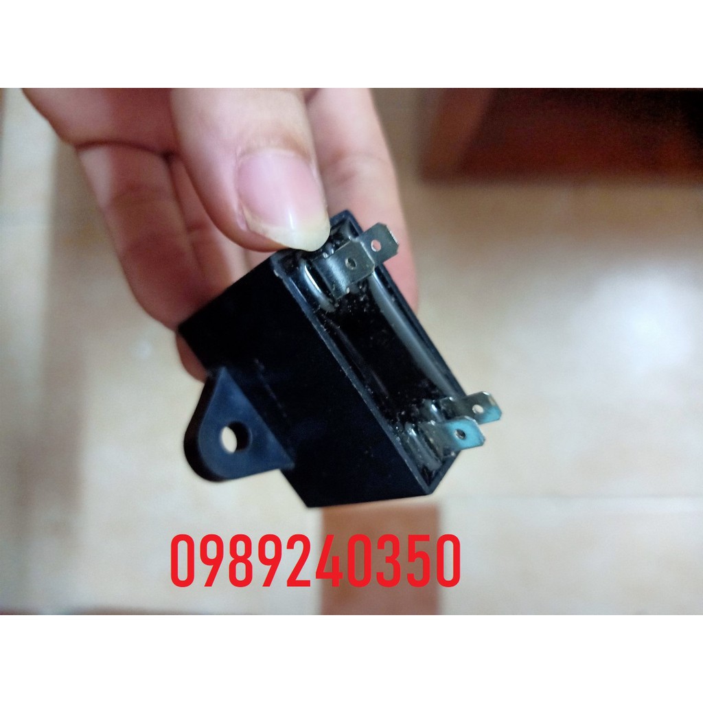 Tụ quạt điều hòa, tụ máy bơm 3uF+-5% 450VAC loại tốt