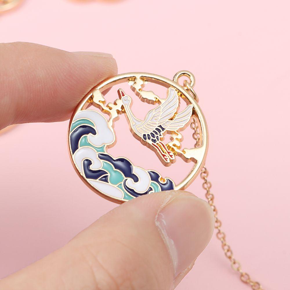 Kẹp Đánh Dấu Trang Sách Bằng Kim Loại Họa Tiết Động Vật Hoạt Hình