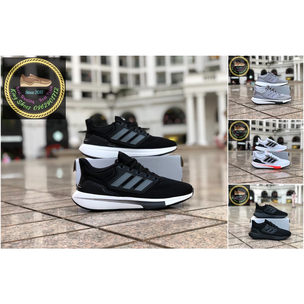 Giày Thể Thao Nam Adidas alphabounce EQ21 - Giày Thể Thao Chạy Bộ - Đi Chơi - Đi Làm - Full Box