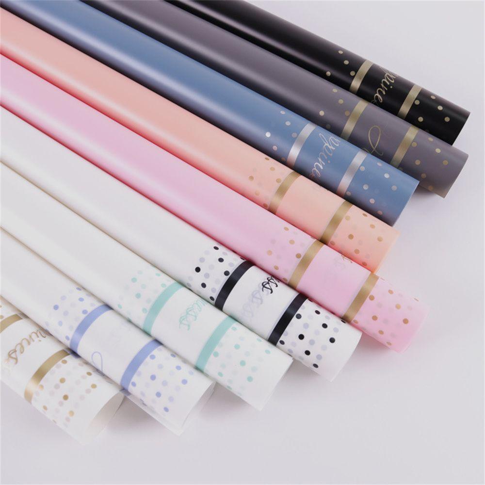Set 1 / 20 Tờ Giấy Gói Hoa Hồng Thủ Công Chống Nước