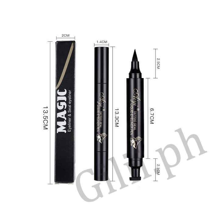 Bút Kẻ Mắt gilii Nữ 2 Trong 1 Chống Thấm Nước