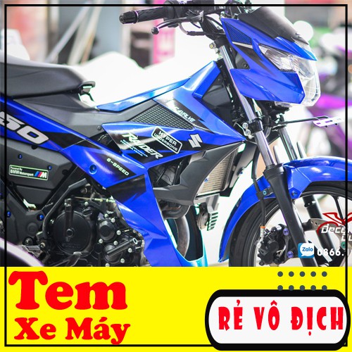 Tem Xe Raider 150 🍀 FREE SHIP 🍀 Xanh GP