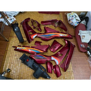 Dàn áo Wave nhỏ loại 1 màu Đỏ Candy