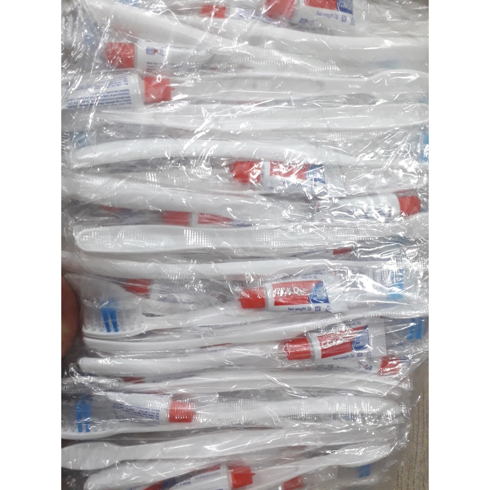 Bàn chải đánh răng dùng trong nhà nghỉ khách sạn p\h _ J.ME / bàn chải nhà nghỉ/ bàn chải khách sạn