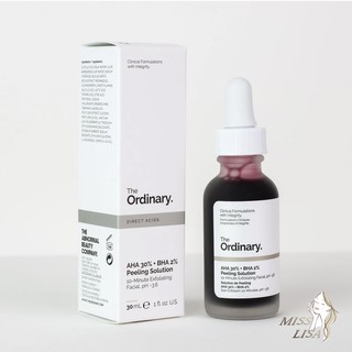 Tinh Chất The Ordinary AHA 30%+BHA 2% Peeling Solution 30ml