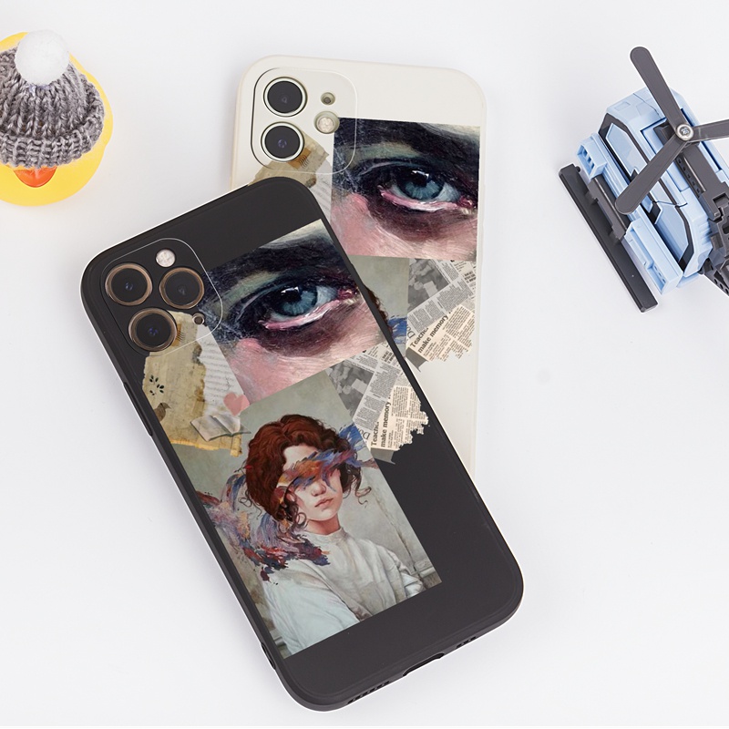 Ốp lưng iphone Ốp điện thoại silicon mềm chống sốc thích hợp cho Iphone 12 pro 11 pro max 12 13 pro max xs xr xs max 6 7 8 plus