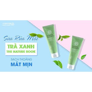 Sữa rửa mặt trà xanh The Nature Book The Nature Book Green Tea Foam Cleanser