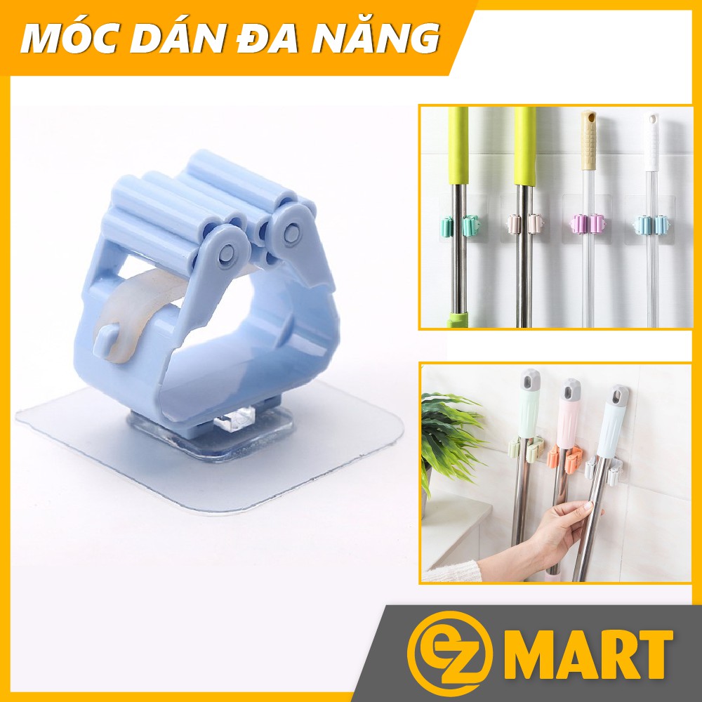 Móc treo cây lau nhà, Móc treo bàn chải đánh răng, treo cây lau nhà tiện lợi