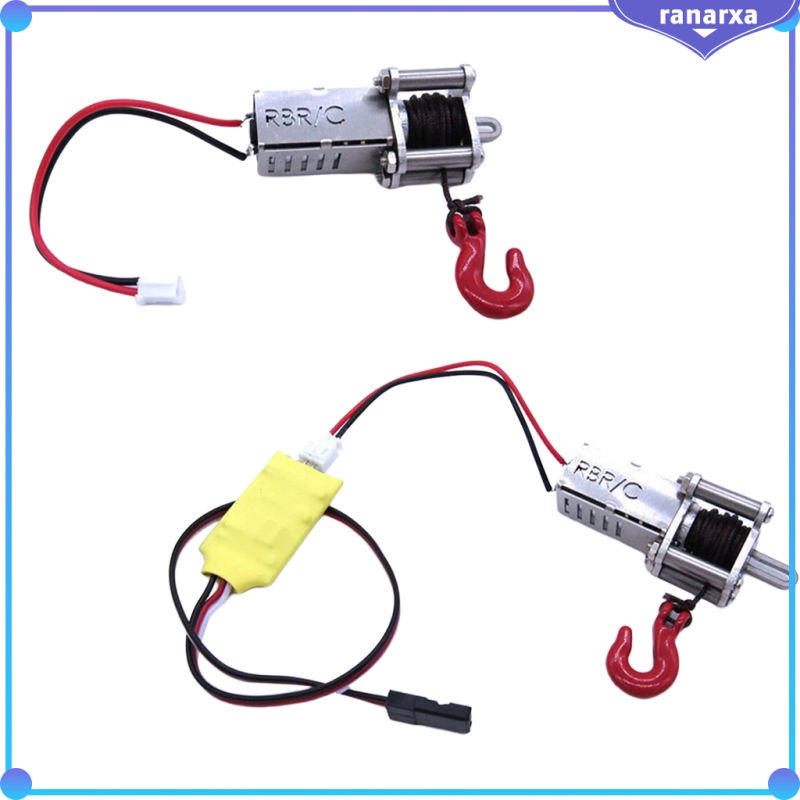 Bộ Điều Khiển Hệ Thống Cuộn Dây Điện Tự Động Bằng Nhôm Cho WPL MN JJRC 1 / 12 1 / 14 1 / 16 RC Rock Crawler