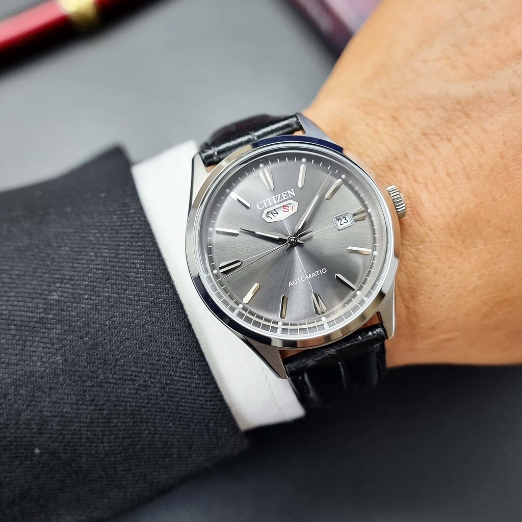 Đồng Hồ Nam Citizen C7 NH8390-20H Máy Automatic Dây Da