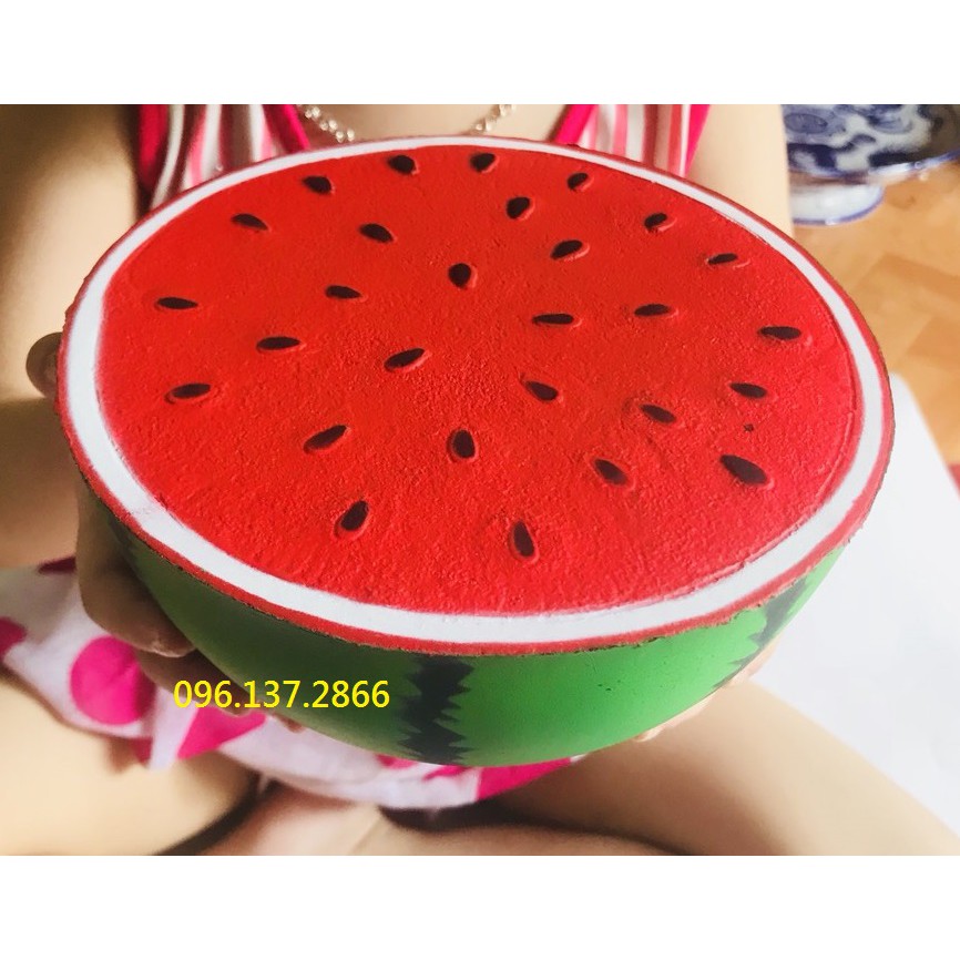 ( PL ) SQUISHY DƯA HẤUCỰC ĐẠI KHỔNG LỒ ( nguyenhuyen9916 )