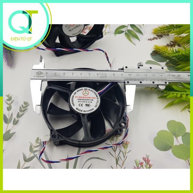 Quạt Hút Mùi 12V Cho Thú Nuôi - Quạt tản nhiệt 12V 3000 Vòng