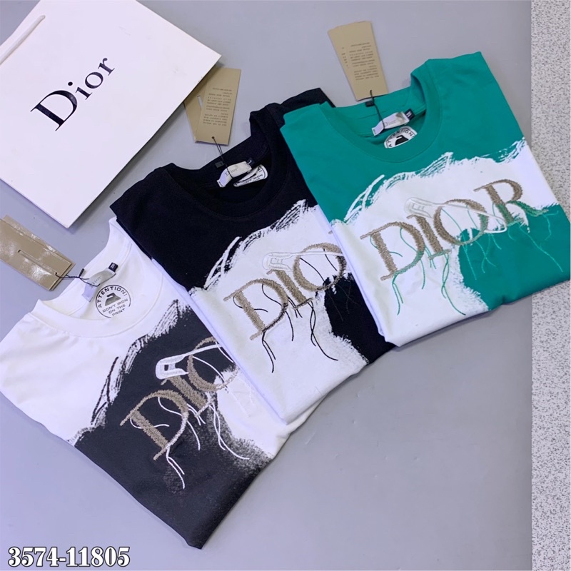 ÁO PHÔNG NAM LOANG HOẠ TIẾT CHỮ DIOR THÊU 3574 | BigBuy360 - bigbuy360.vn