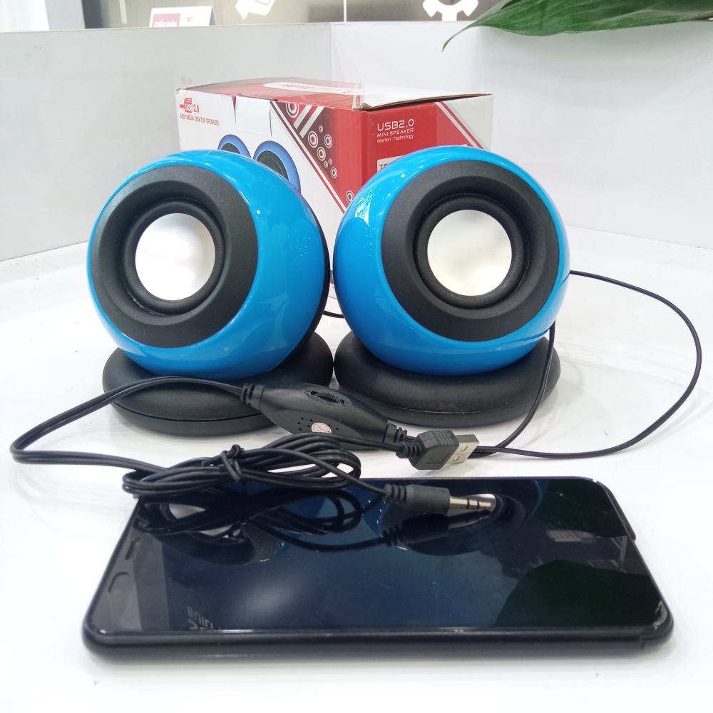 Loa Máy Tính SUNTEK IF-10 6W  - Nguồn USB kết nối tiện lợi, nhỏ gọn di động - Bảo hành chính hãng 12 tháng