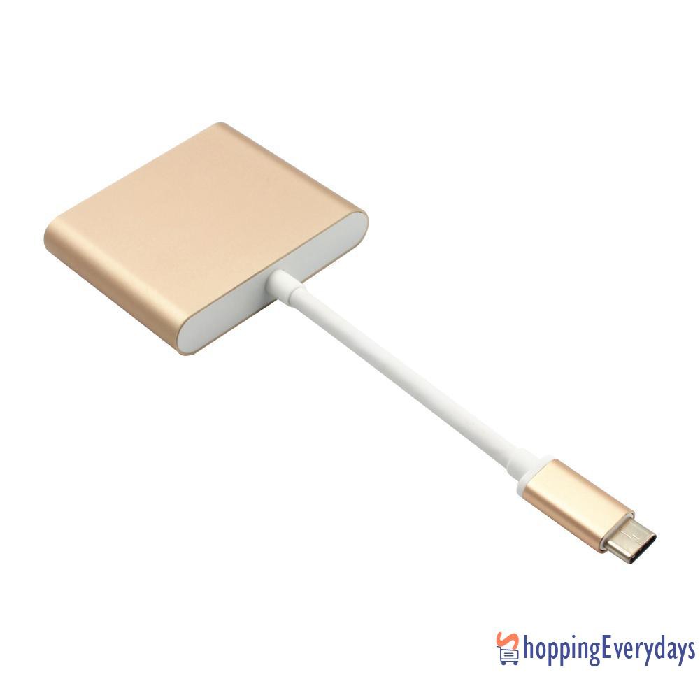 Bộ Chuyển Đổi Type C Sang 4k Hdmi-Compatible Usb 3.0 Usb-C 3.1