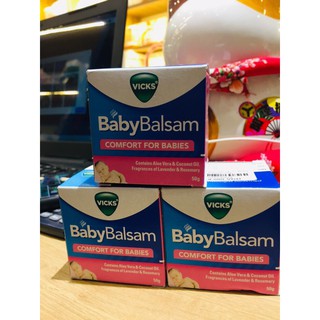 [HÀNG ĐỨC] Dầu Vicks Baby Balsam - Dầu Bôi Ấm Ngực Cho Bé